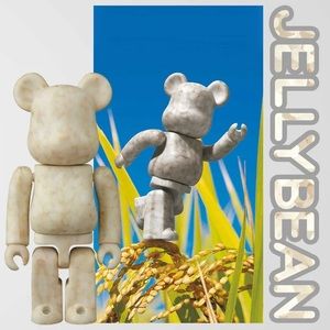🆕 Bearbrick 100% Series 46 Jellybean - Rice